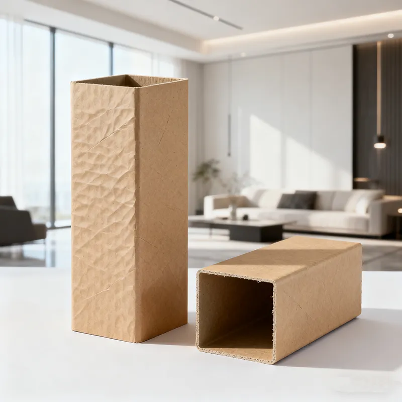 इको-मैत्री पेपर स्क्वायर ट्यूबहरू